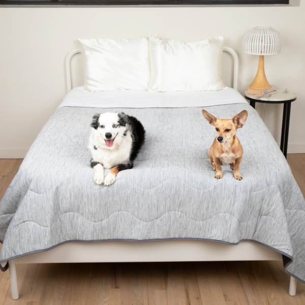 PupChill? Cooling Waterproof Blanket - Arctic Grey - Image 8