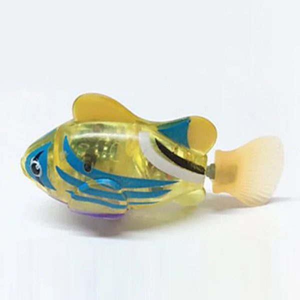 Cat Interactive Electric Fish Toy. Swimming Robot Fish Toy Led Light for Cat and Dog - Image 12