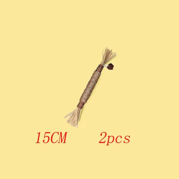 Cat Toys Cleaning Teeth Silvervine Chew Stick Pet Snacks Sticks Natural Stuff with Catnip for Kitten Catnip Teasing Chew Toys - Image 12