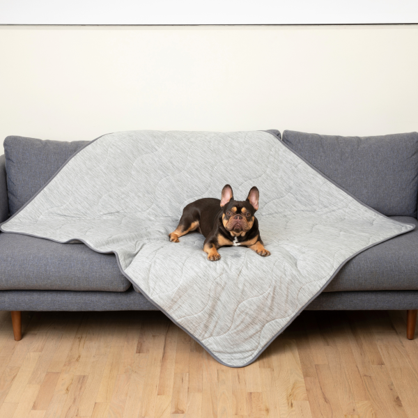 PupChill? Cooling Waterproof Blanket - Arctic Grey - Image 12