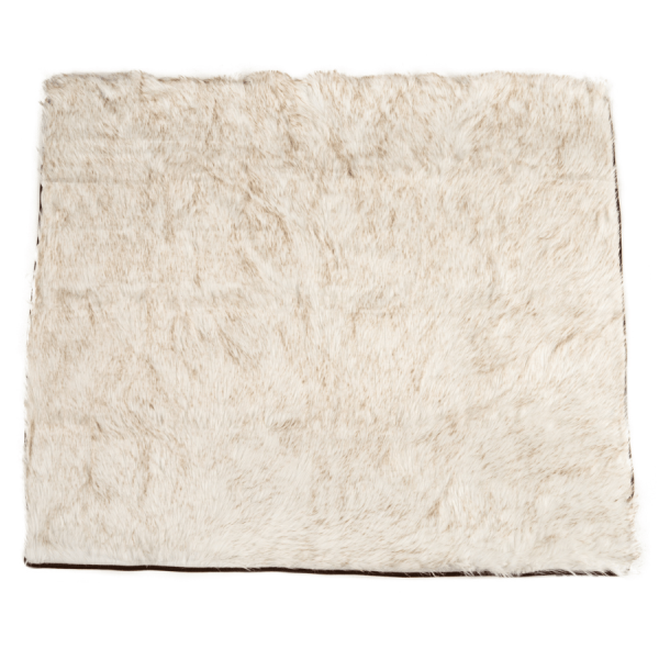PupProtector? Waterproof Throw Blanket - White with Brown Accents - Image 14