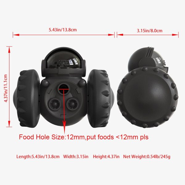Dog Tumbler Interactive Toys Increases Pet IQ Slow Feeder Labrador French Bulldog Swing Training Food Dispenser - Image 3