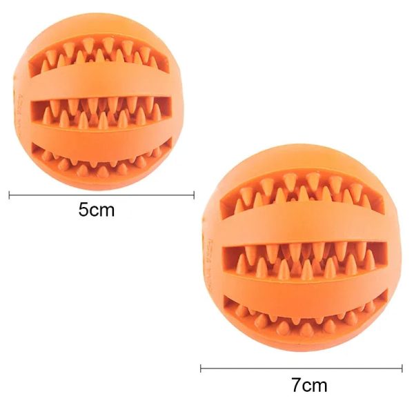 Dog Ball Toys for Small Dogs Interactive Elasticity Puppy Chew Toy Tooth Cleaning - Image 6