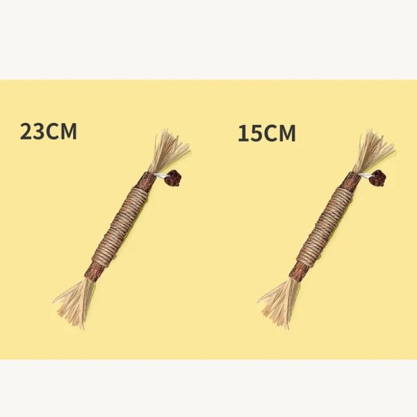 Cat Toys Cleaning Teeth Silvervine Chew Stick Pet Snacks Sticks Natural Stuff with Catnip for Kitten Catnip Teasing Chew Toys - Image 13