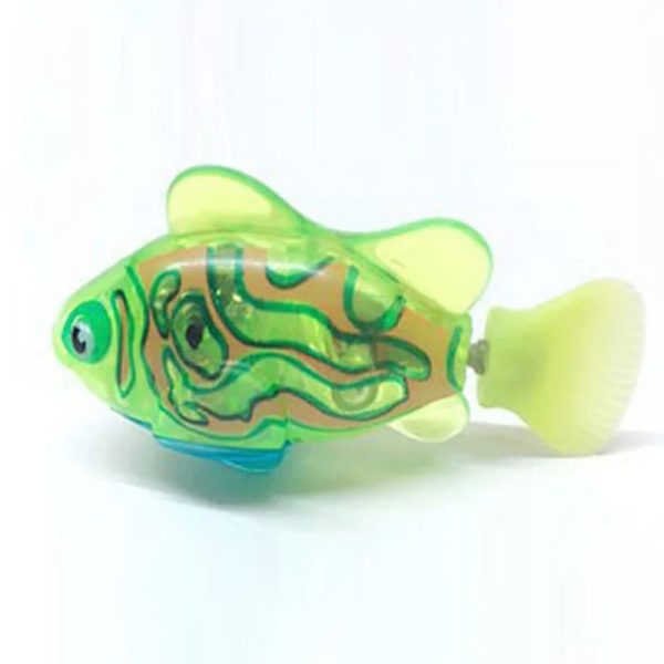 Cat Interactive Electric Fish Toy. Swimming Robot Fish Toy Led Light for Cat and Dog - Image 14