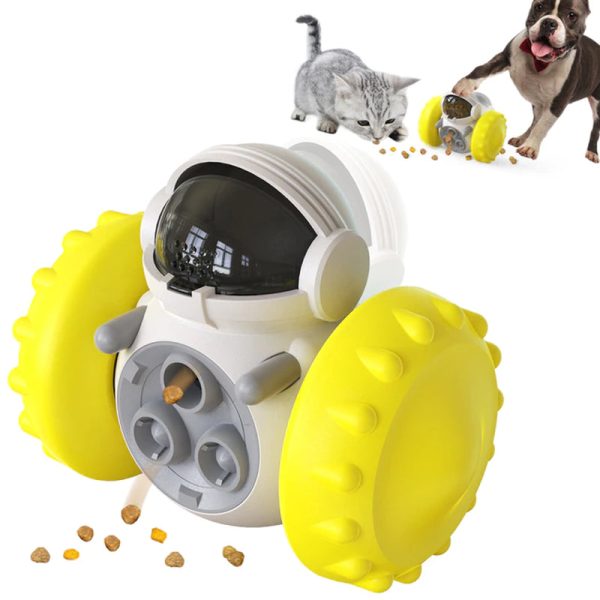 Dog Tumbler Interactive Toys Increases Pet IQ Slow Feeder Labrador French Bulldog Swing Training Food Dispenser - Image 10